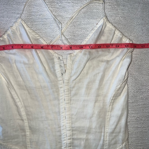 Free People Heating Up Maxi Slip Dress NWOT Small Ivory Cream - Picture 9 of 16